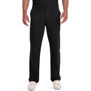 imageDickies Scrub Pant for Men Natural Rise Drawstring Bottoms with 6 Pockets and Back Elastic Waistband  DK015Black