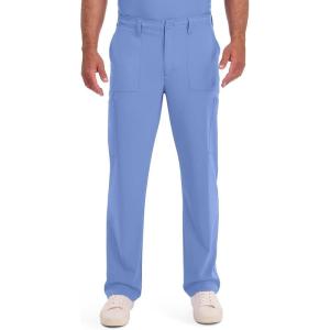 imageDickies Scrub Pant for Men Natural Rise Drawstring Bottoms with 6 Pockets and Back Elastic Waistband  DK015Ciel