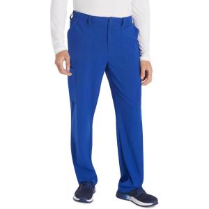imageDickies Scrub Pant for Men Natural Rise Drawstring Bottoms with 6 Pockets and Back Elastic Waistband  DK015Galaxy Blue