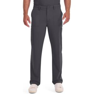 imageDickies Scrub Pant for Men Natural Rise Drawstring Bottoms with 6 Pockets and Back Elastic Waistband  DK015Pewter