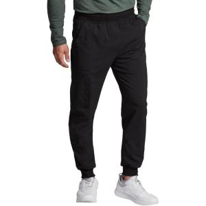imageDickies Scrubs for Men MidRise Jogger Pants with Stretchy Fabric  DK224Black