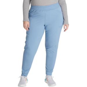 imageDickies Women Scrub Pant Mid Rise Jogger with 5 Pocket and Elastic Waistband DK155Blue Jean