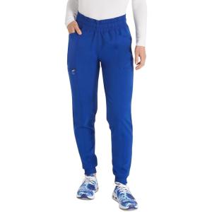 imageDickies Women Scrub Pant Mid Rise Jogger with 5 Pocket and Elastic Waistband DK155Galaxy Blue