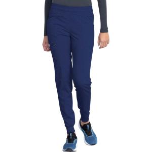 imageDickies Women Scrub Pant Mid Rise Jogger with 5 Pocket and Elastic Waistband DK155Navy