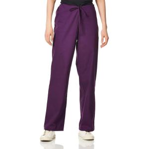 imageDickies Women and Men Natural Rise Pant with 2 Pockets and Adjustable Drawstring 83006Eggplant