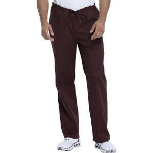 imageDickies Women and Men Natural Rise Pant with 2 Pockets and Adjustable Drawstring 83006Espresso