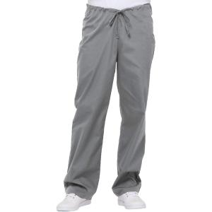 imageDickies Women and Men Natural Rise Pant with 2 Pockets and Adjustable Drawstring 83006Grey