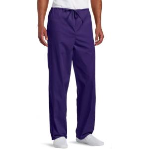 imageDickies Women and Men Natural Rise Pant with 2 Pockets and Adjustable Drawstring 83006Purple
