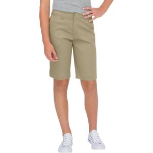 imageDickies Womens Girls Stretch Bermuda Short JuniorsDesert Sand
