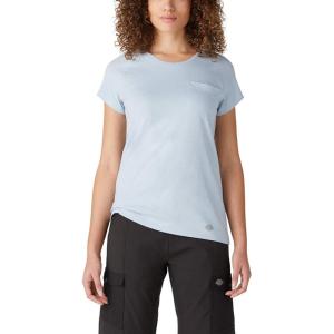 imageDickies Womens Short Sleeve Performance TeeFog Blue V1