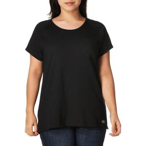 imageDickies Womens Short Sleeve Performance TeeKnit Black V1
