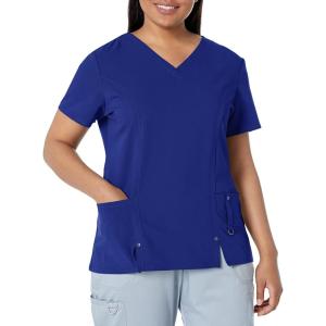 imageDickies Xtreme Stretch Women Scrubs Top VNeck 82851Galaxy Blue