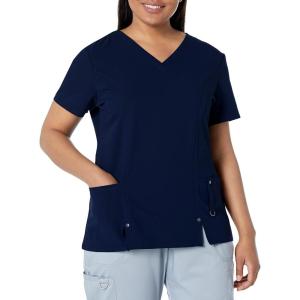 imageDickies Xtreme Stretch Women Scrubs Top VNeck 82851Navy
