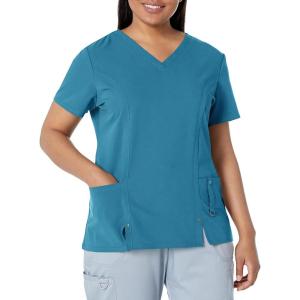 imageDickies Xtreme Stretch Women Scrubs Top VNeck 82851Teal