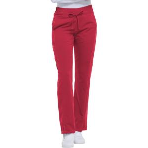 imageDynamix Scrubs for Women Drawstring Cargo Pants for Women DK130Red