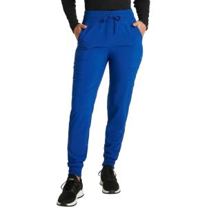 imageEDS Essentials Jogger Scrubs for Women Drawstring Scrub Pants DK065Galaxy Blue