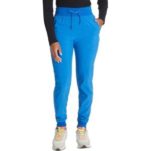 imageEDS Essentials Jogger Scrubs for Women Drawstring Scrub Pants DK065Heather Royal