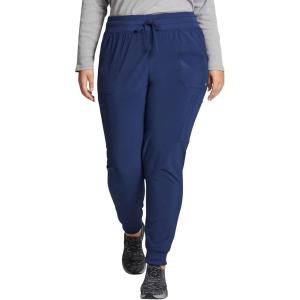 imageEDS Essentials Jogger Scrubs for Women Drawstring Scrub Pants DK065Navy