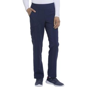 imageEDS Essentials Scrubs for Women YogaInspired PullOn Pant with FourWay Stretch and Moisture Wicking DK005Navy