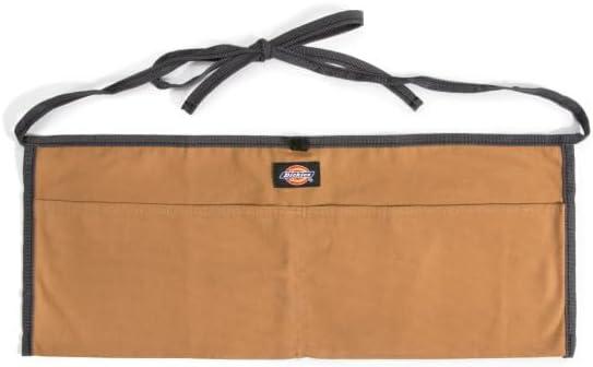 imageDickies 2Pocket Canvas Work Waist Apron Suitable for Woodworkers Artists and Other CraftspeopleTan