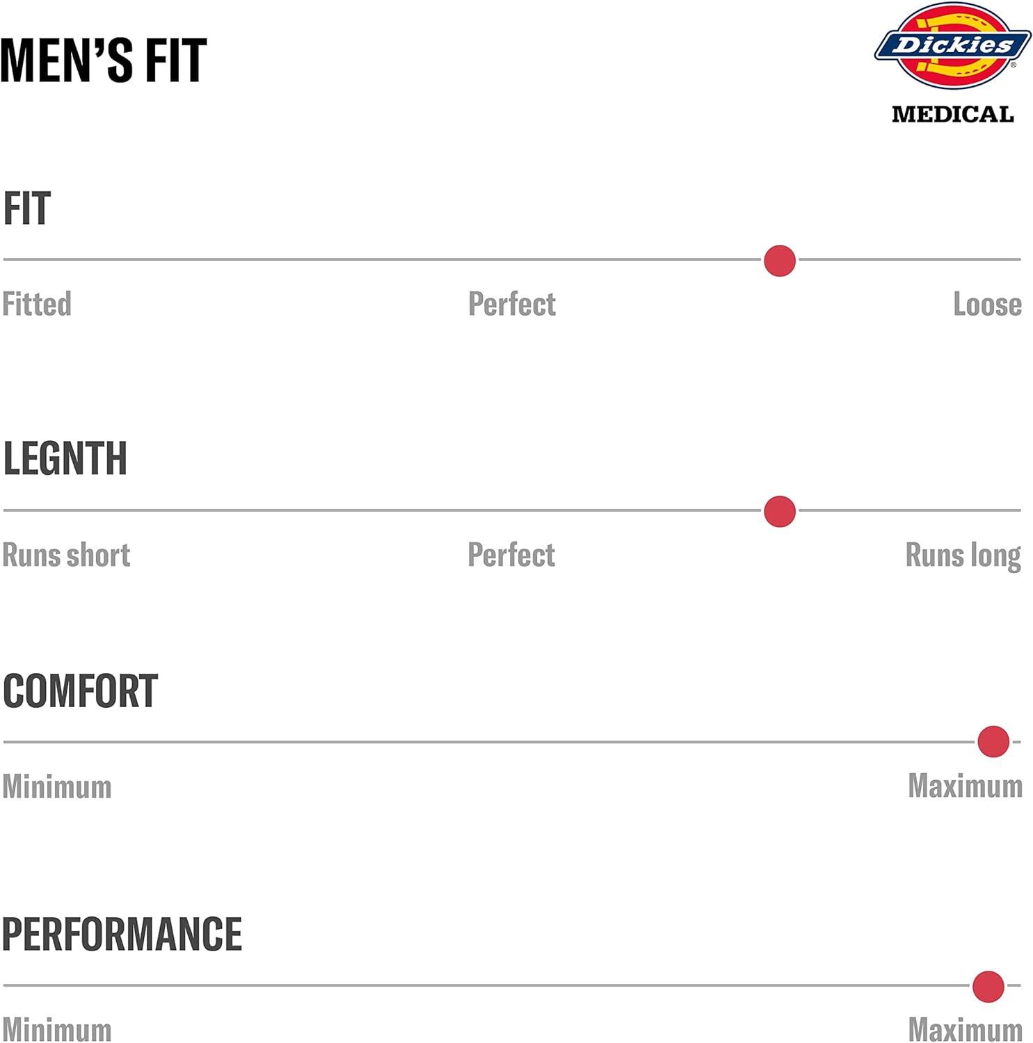 imageDickies Dynamix Men Scrubs Top VNeck DK640Black