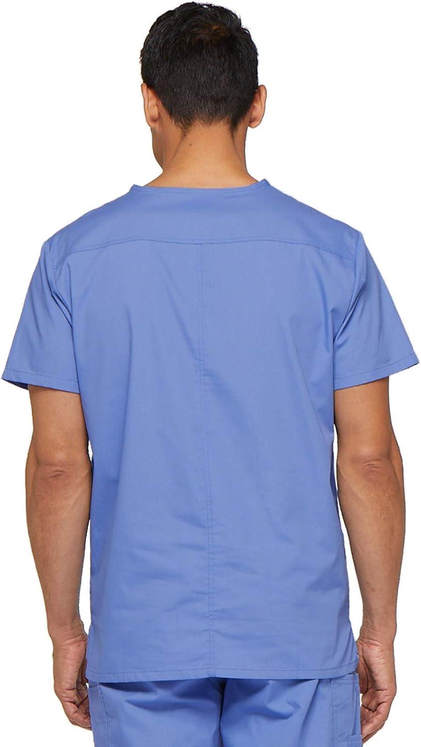 imageDickies EDS Signature Mens VNeck TopCeil Blue