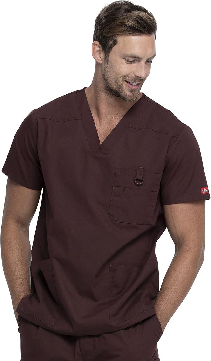 imageDickies EDS Signature Mens VNeck TopEspresso