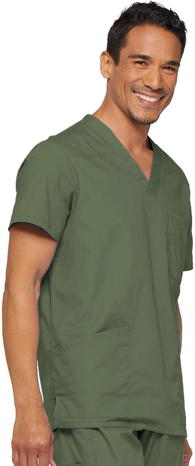 imageDickies EDS Signature Mens VNeck TopOlive