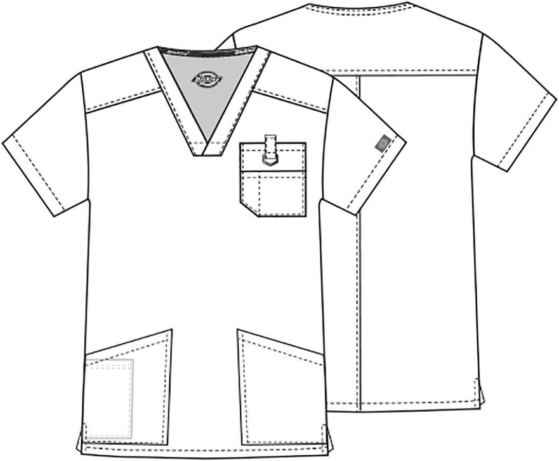 imageDickies EDS Signature Mens VNeck TopOlive