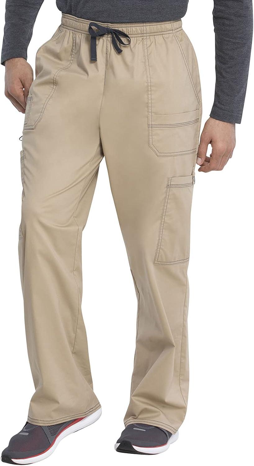 imageDickies Gen Flex Men Scrubs Pant Drawstring Cargo 81003Dark Khaki