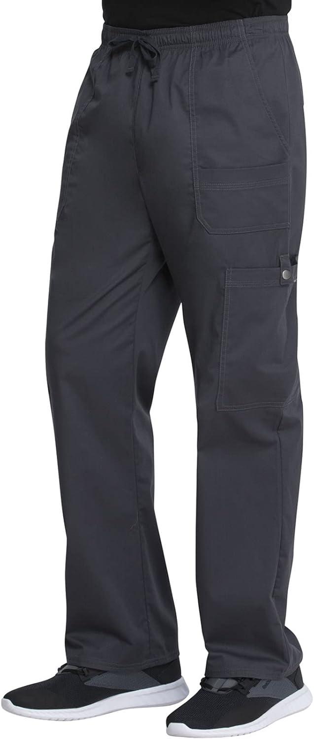 imageDickies Gen Flex Men Scrubs Pant Drawstring Cargo 81003Dark Pewter