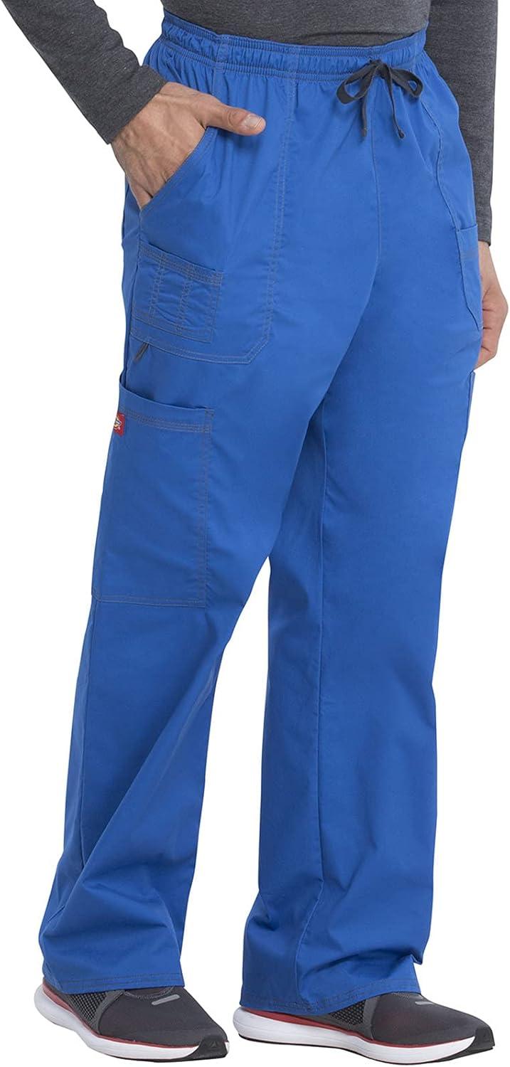 imageDickies Gen Flex Men Scrubs Pant Drawstring Cargo 81003Royal