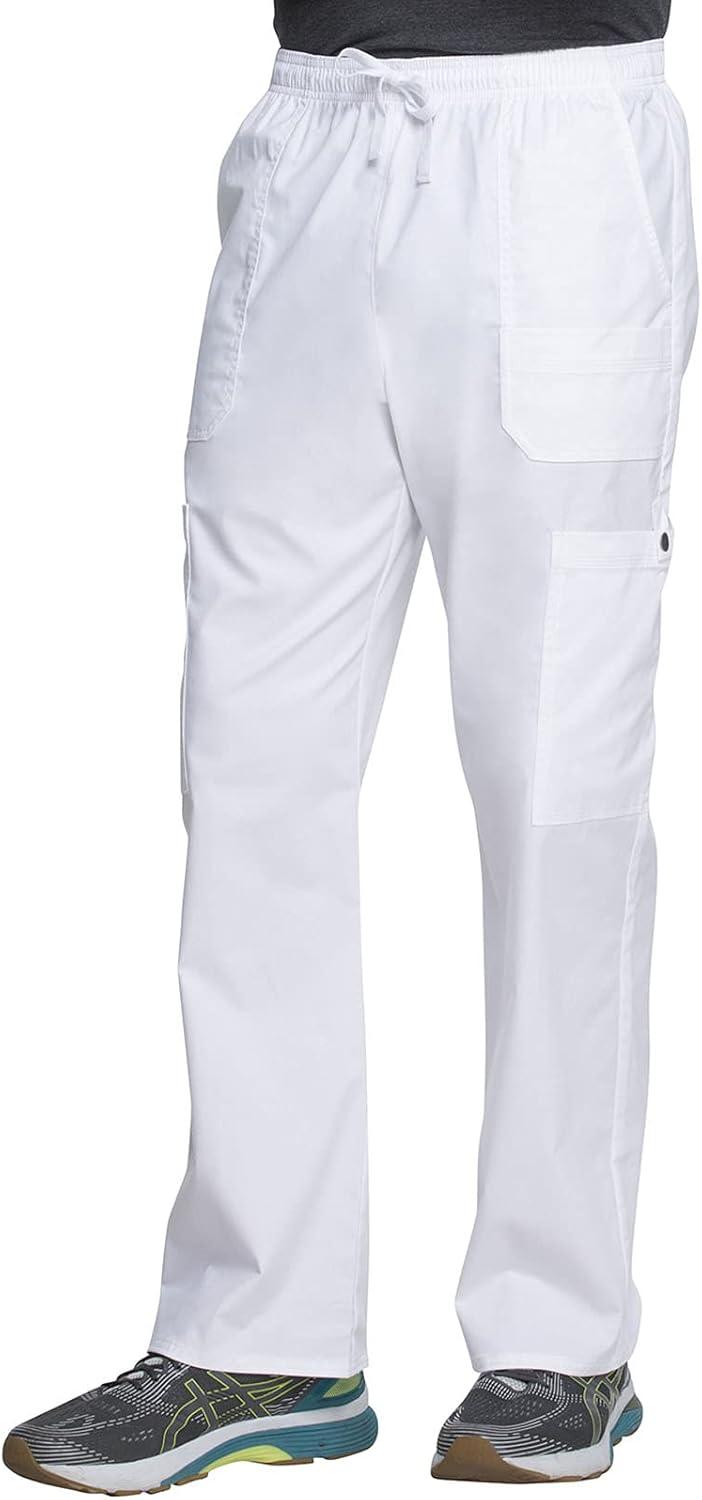 imageDickies Gen Flex Men Scrubs Pant Drawstring Cargo 81003White