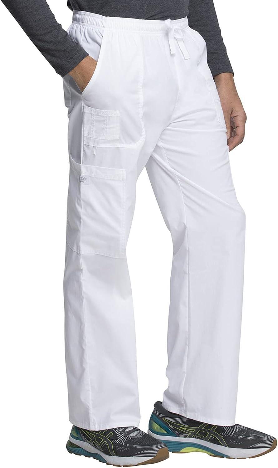 imageDickies Gen Flex Men Scrubs Pant Drawstring Cargo 81003White