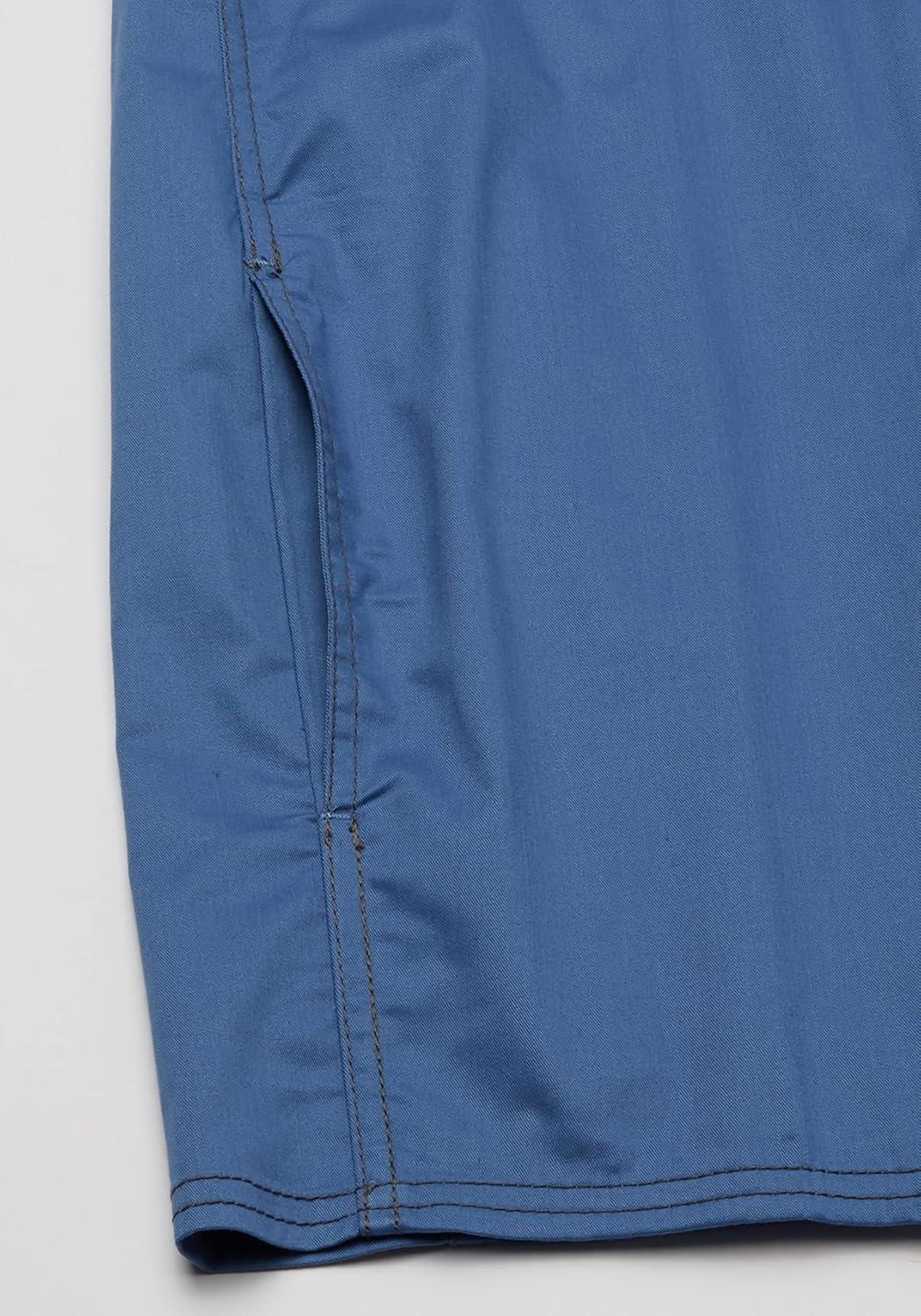 imageDickies Gen Flex Men Scrubs Top VNeck 81722Blue Fog