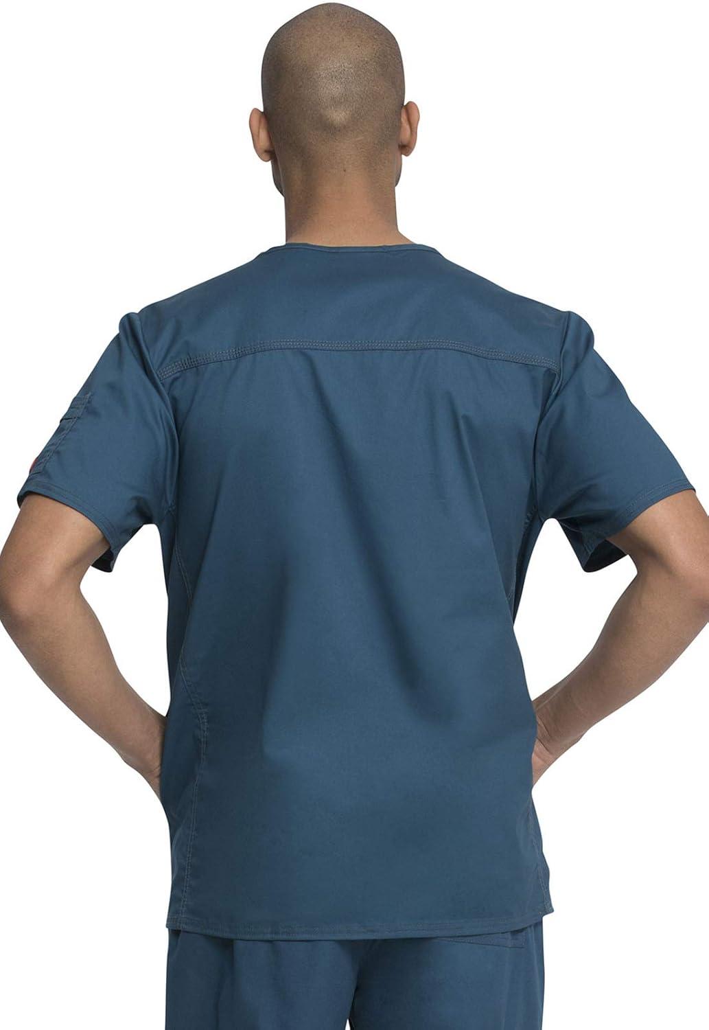 imageDickies Gen Flex Men Scrubs Top VNeck 81722Caribbean