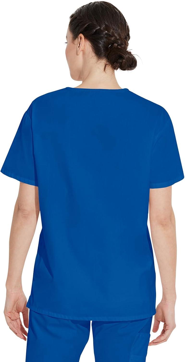 imageDickies Gen Flex Men Scrubs Top VNeck 81722Royal