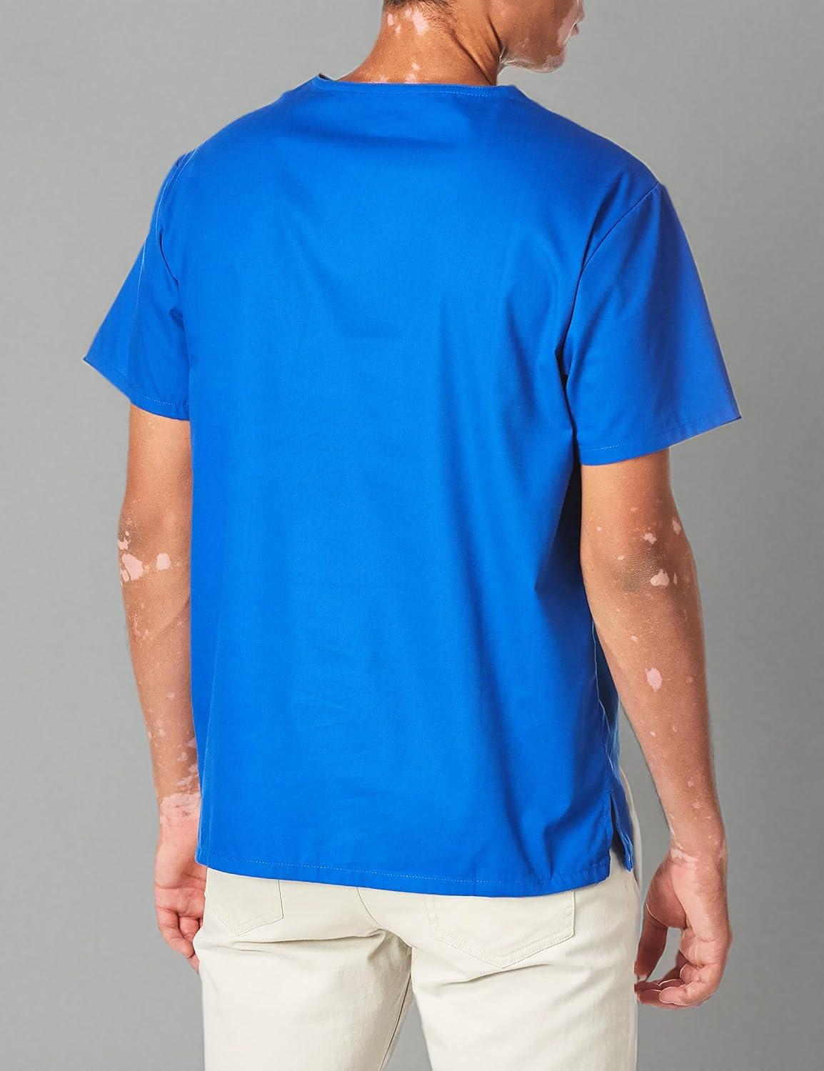 imageDickies Gen Flex Men Scrubs Top VNeck 81722Royal