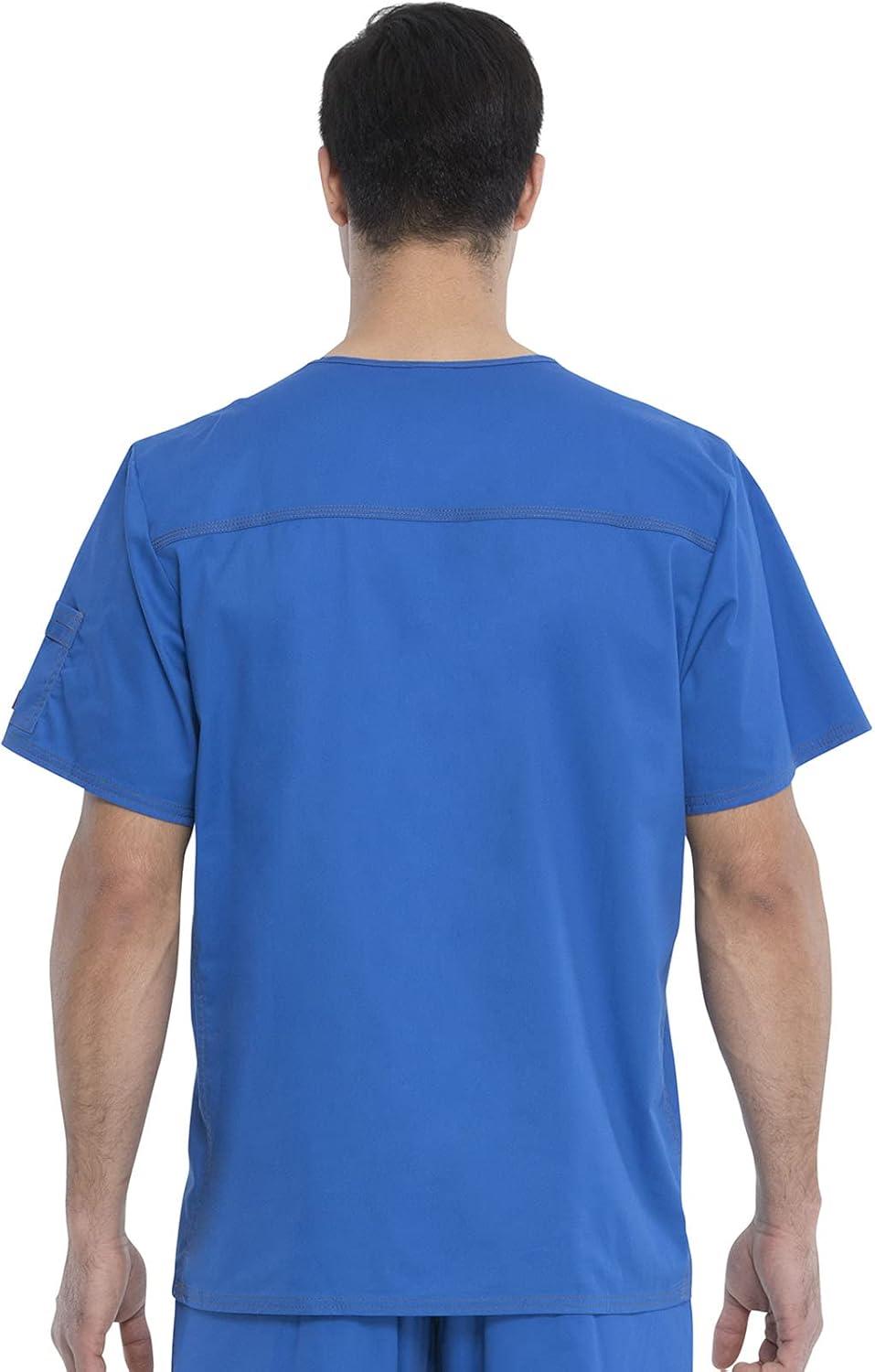 imageDickies Gen Flex Men Scrubs Top VNeck 81722Royal Blue