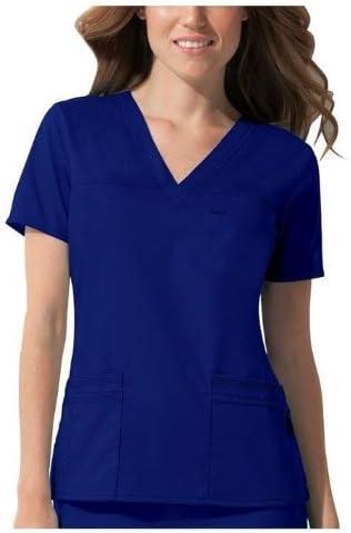 imageDickies Gen Flex Women Scrubs Top VNeck 817455Galaxy Blue