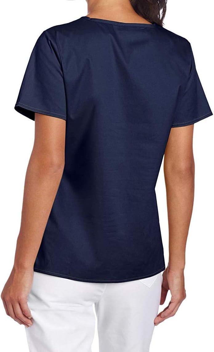 imageDickies Gen Flex Women Scrubs Top VNeck 817455Navy