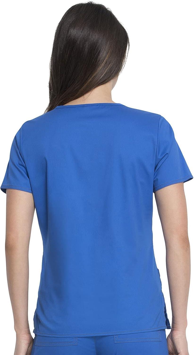 imageDickies Gen Flex Women Scrubs Top VNeck 817455Royal
