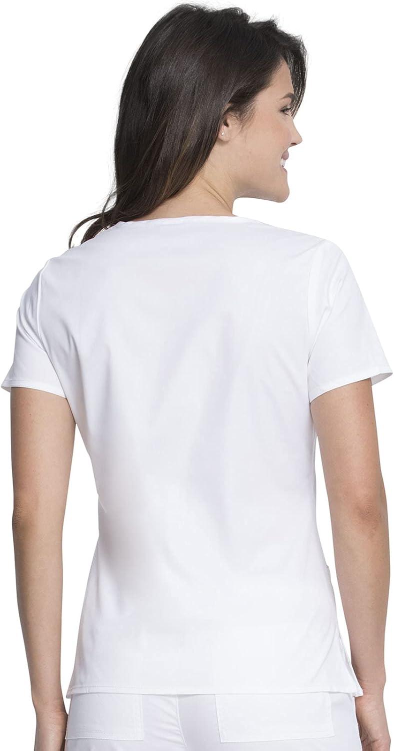 imageDickies Gen Flex Women Scrubs Top VNeck 817455White