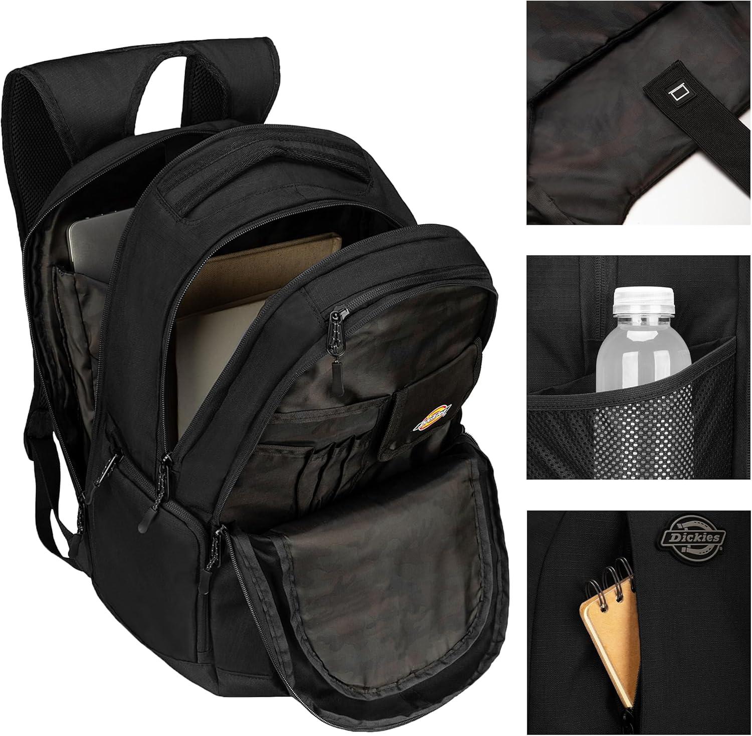 imageDickies Laptop Backpack Water Resistant College Computer Bag Fits 156 Inch NotebookBlack