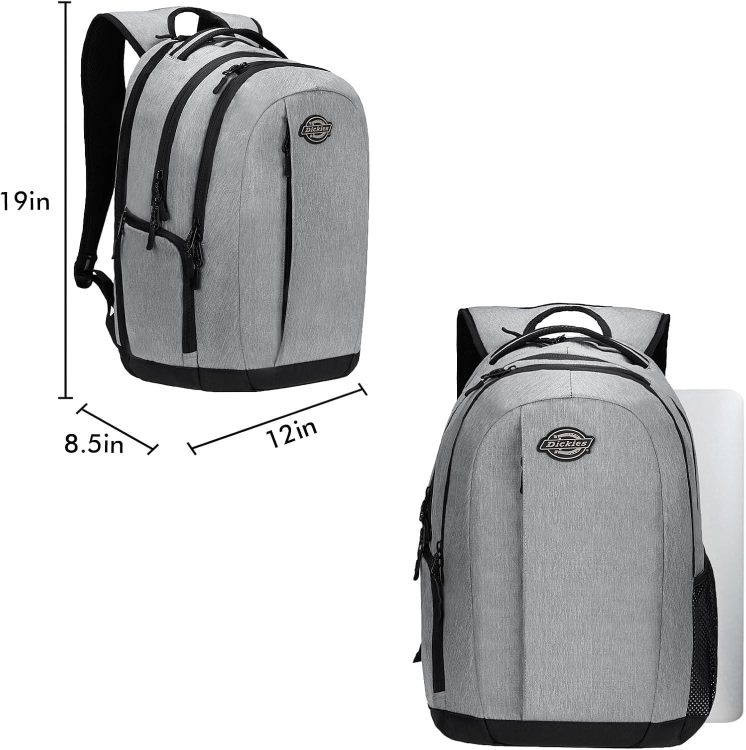 imageDickies Laptop Backpack Water Resistant College Computer Bag Fits 156 Inch NotebookCharcoal