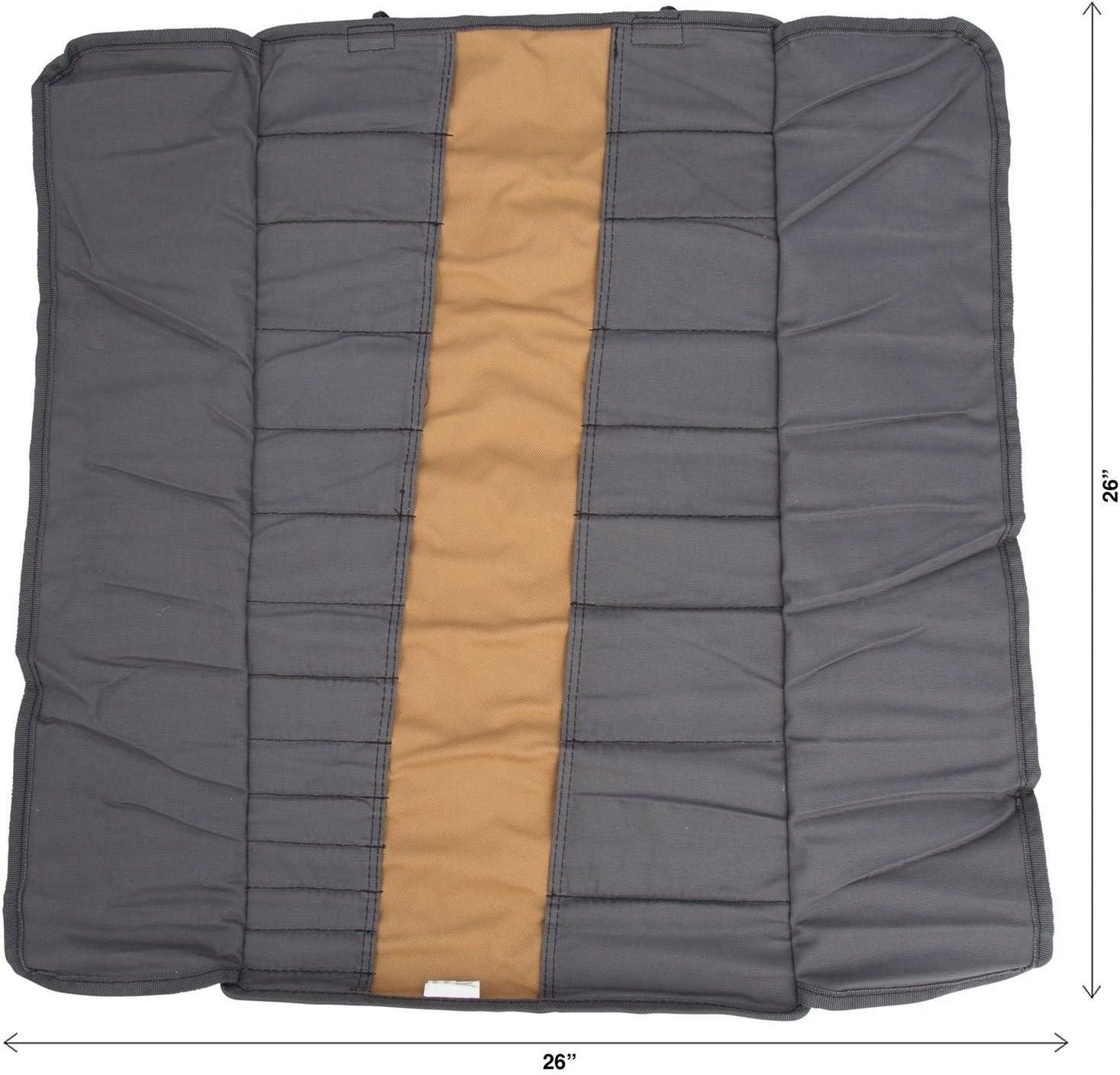 imageDickies Large WrenchScrewdriver Organizer Roll for Mechanics 23 Tool Pockets Durable Canvas Construction 26 in x 1425 in Unrolled BlackGrey