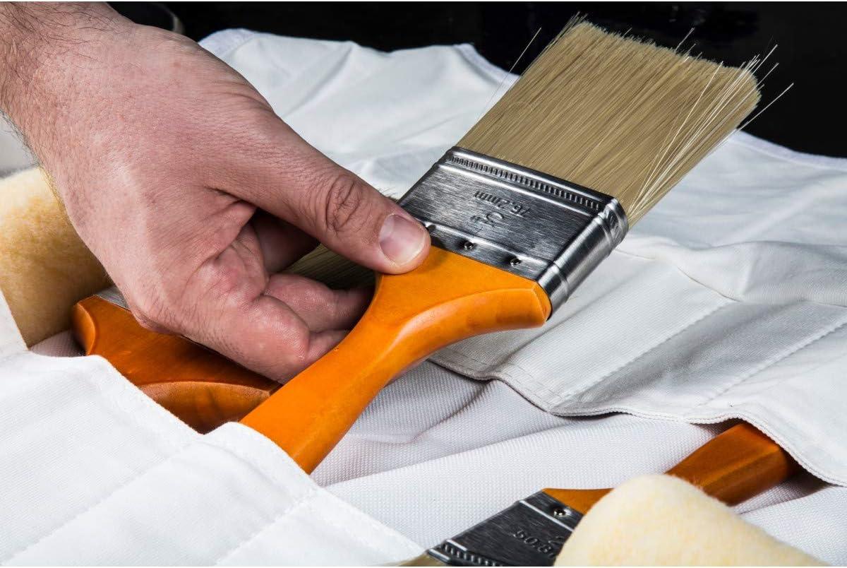 imageDickies Large WrenchScrewdriver Organizer Roll for Mechanics 23 Tool Pockets Durable Canvas Construction 26 in x 1425 in Unrolled BlackWhite