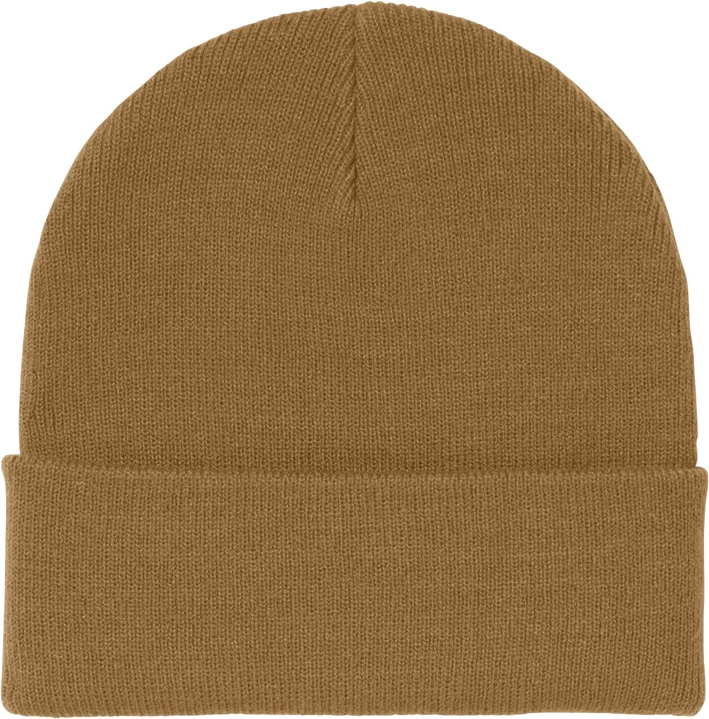 imageDickies Mens Acrylic Cuffed Beanie HatBrown Duck