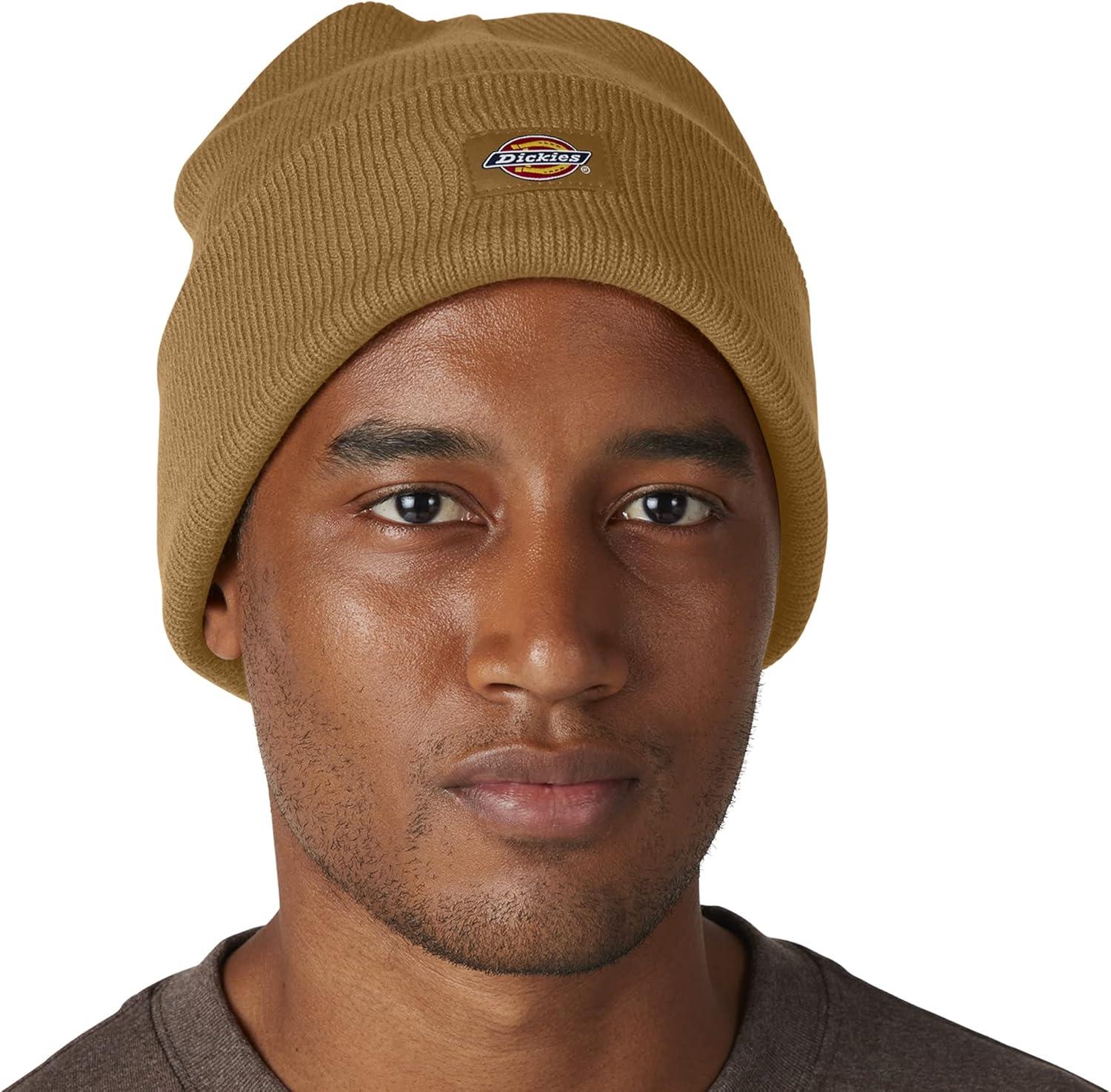 imageDickies Mens Acrylic Cuffed Beanie HatBrown Duck
