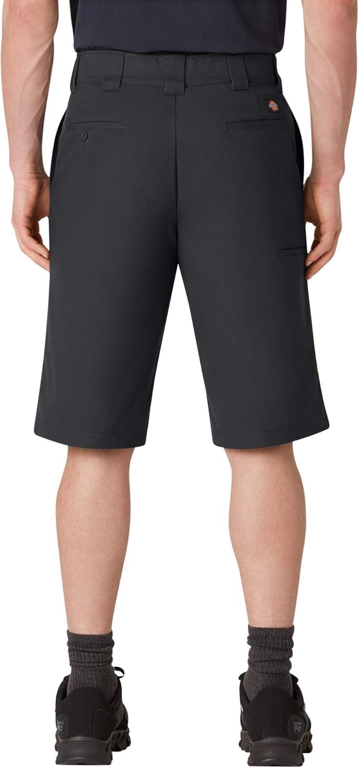 imageDickies Mens BigTall Cooling Tempiq Active Waist Flat Front Shorts  PBlack V1